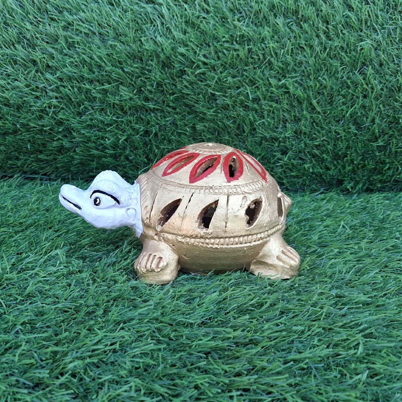 Handmade Golden Turtle Small