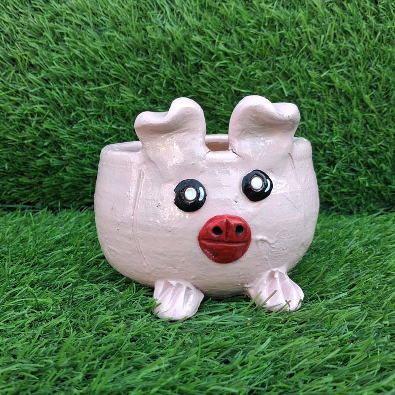 Handmade Mud Pig Pink