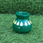 Handmade Mud Pitcher Green